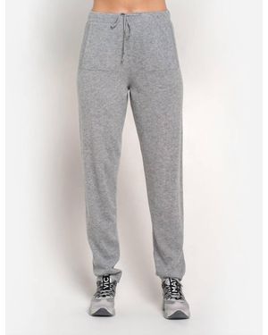 D. EXTERIOR Basic Cashmere Jogger Pant - Gray