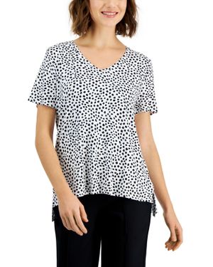 alfani surplice top