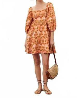 Kivari Leilani Mini Dress - Orange
