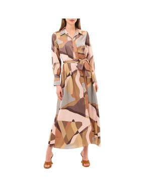 MISA Los Angles Herminia Dress - Brown