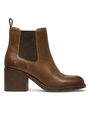 Windsor Smith Tan Classic Leather Chelsea Ankle Boots - Brown