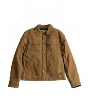 Iron & Resin Waxed Canvas Mechanic Jacket - Natural