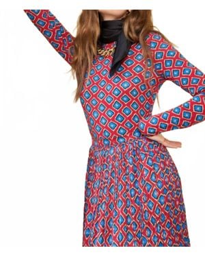 Hunter Bell Connor Long Sleeve Top - Red