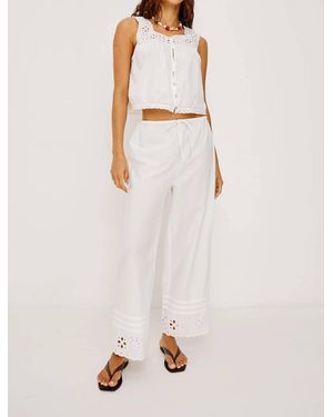 Rails Noemi Square Neck Tank Top - Natural