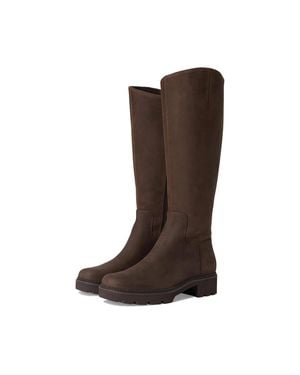 Vionic Fallbrook J2224L3202 Boots Chocolate Leather Knee High Hawk3072 - Brown