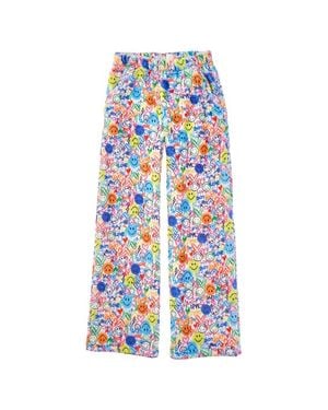 PREPPY GOOSE Preppygoose Love & Smiles Loung Pant - White