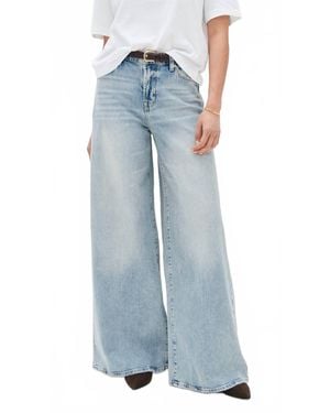 7 For All Mankind Marie Wide Leg Jeans - Blue