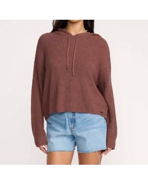 Billabong Hot Beachin Hooded Sweater - Red
