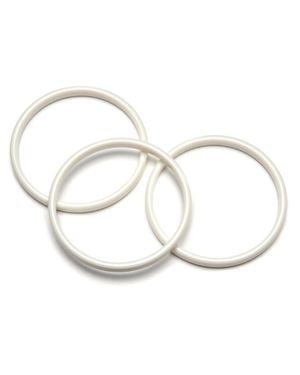 Pono Resin Bangle - White