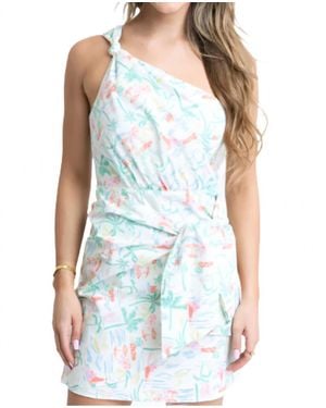 Karlie Seashore Mini Dress - Blue