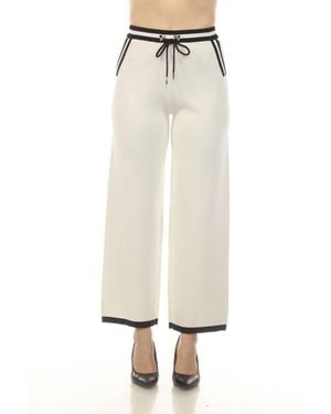 A.Z.I. Kim Straight Leg Pants - White