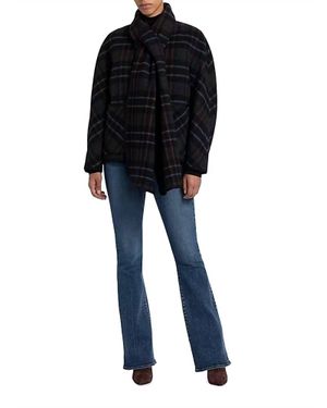 Veronica Beard Martine Dickey Coat - Black