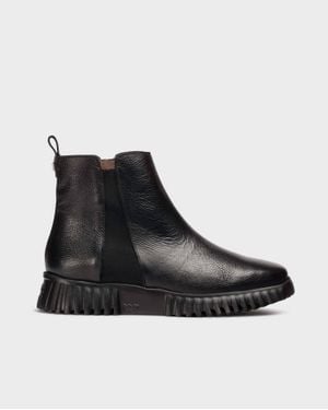 Wonders Flexfly 04 Ankle Boots - Black