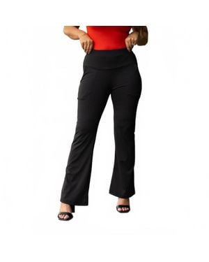 Julia Rose Everyday Tummy Control Pants - Black