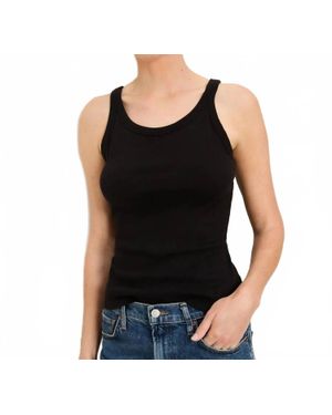 Michael Stars Cassie Tank Top - Black