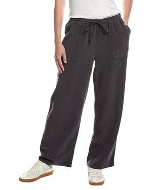 Bella Dahl Kylie Wide Leg Drawstring Pant - Gray
