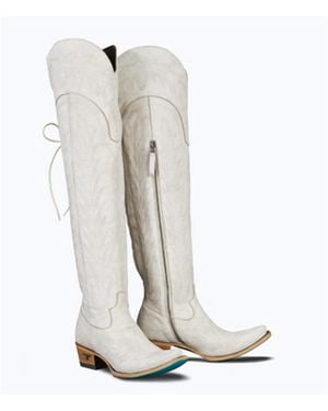 Lane Boots Lexington Over The Knee Boot - White