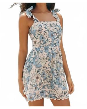 Sundays Winslet Mini Dress - Blue