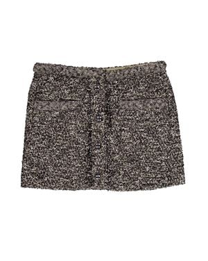 Isabel Marant Gleny Tweed Mini Skirt - Gray