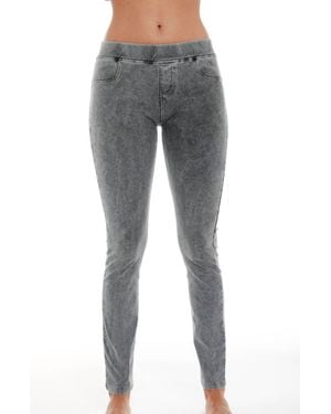 French Kyss Low Rise Jegging - Gray