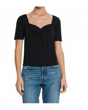 Nation Ltd Lana Twisted Top - Black