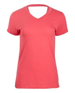 Boxercraft Bella Crossback T-Shirt - Pink