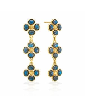 Capucine de Wulf Berry Clover Linear Earrings - Metallic