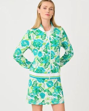Lilly Pulitzer Upf 50+ Luxletic Regate Jacket - Red