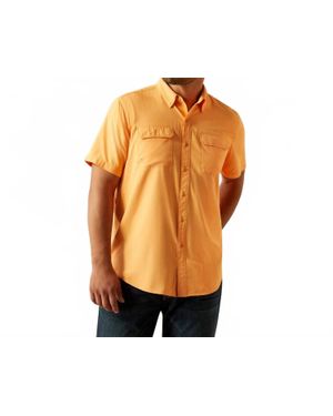 Ariat Venttek Outbound Fitted Shirt - Orange