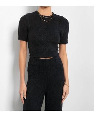 Tart Collections Nevaeh Short Sleeve Top - Black