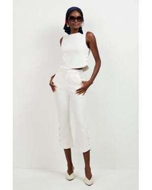 Trina Turk Tortona Pant - White