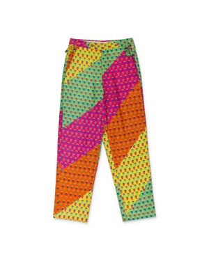 Bode Summer Paisley Pants - Yellow