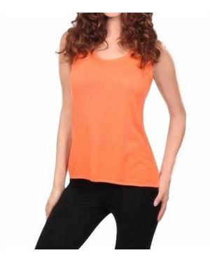 Angel Bra Friendly Tank Top - Orange