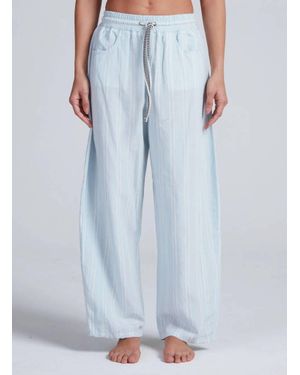 ASKK NY Cancun High Rise Pants - Blue