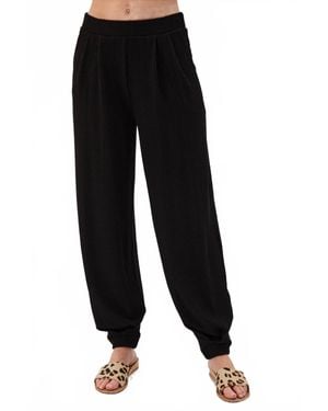 Kylie Paige Sweeny Tapered Pant - Black