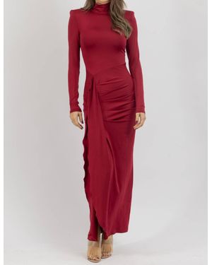 Mccolin Mckay Maxi Dress - Red