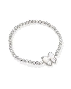 Kendra Scott Haley Bow Bracelet - White