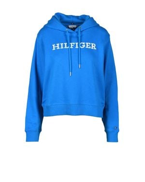 Tommy Hilfiger Light Hooded Sweatshirt - Blue