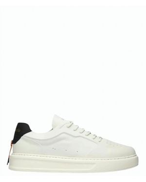 Barracuda Slip On Leather Sneakers - White