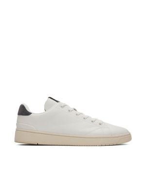 TOMS Leather Trvl Lite Sneakers - White