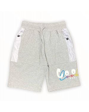 Cookies Versailles Cotton Jersey Short - Gray