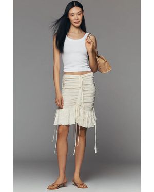 Muse Assembly Mini Skirt - Gray