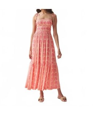 Omika Adley Maxi Dress - Red