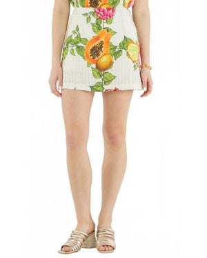 Emily Mccarthy Social Mini Skirt - Yellow