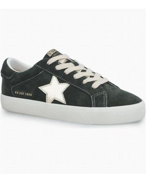 Vintage Havana Felicity Suede Star Shoe - Green