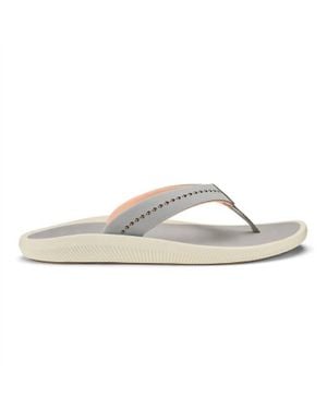 Olukai Ulele Flip Flops - White
