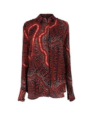 Altuzarra Chika Printed Shirt - Red