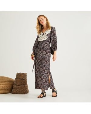 Calypso St. Barth Paloma Kaftan - Gray