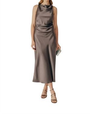 DELUC Acer Dress - Brown