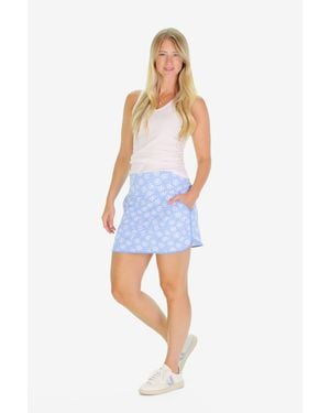 Duffield Lane The Suzanne Skort - Blue